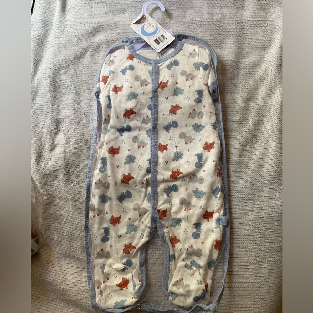 Baby One Piece with Animal Print